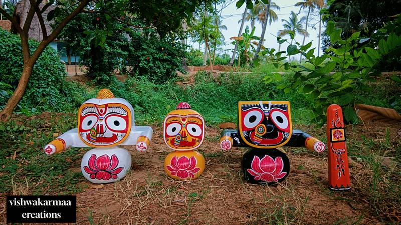 Kamala Govinda Rupam Chaturdha Murti, Lord shri Jagannath with their siblings