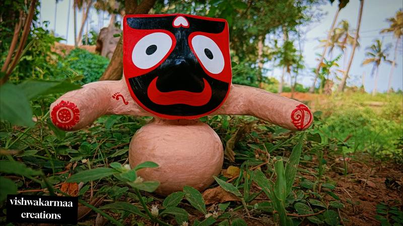 Puri Jagannath Temple Style - Saptabarana Chaturdha Murti | Handcrafted - Neem Wood - Image 5