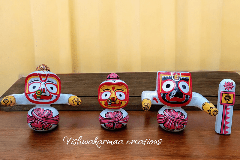 Mohan Rupam Chaturdha Murti, Lord Shri Jagannath with their siblings and sudarshan