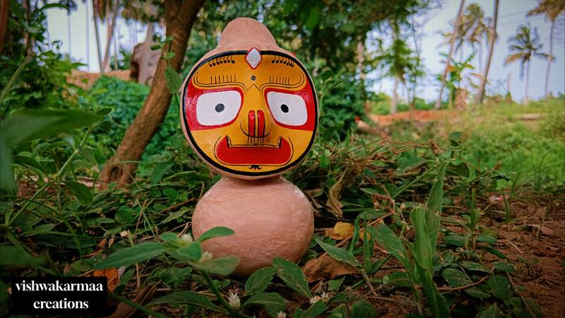 Puri Jagannath Temple Style - Saptabarana Chaturdha Murti | Handcrafted - Neem Wood - Image 4