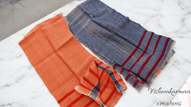 Handwoven Cotton Boirani and Patani for Shri Jagannath - Jagannath Puri